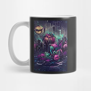 CARTOON HALLOWEEN IN HARLAM Mug